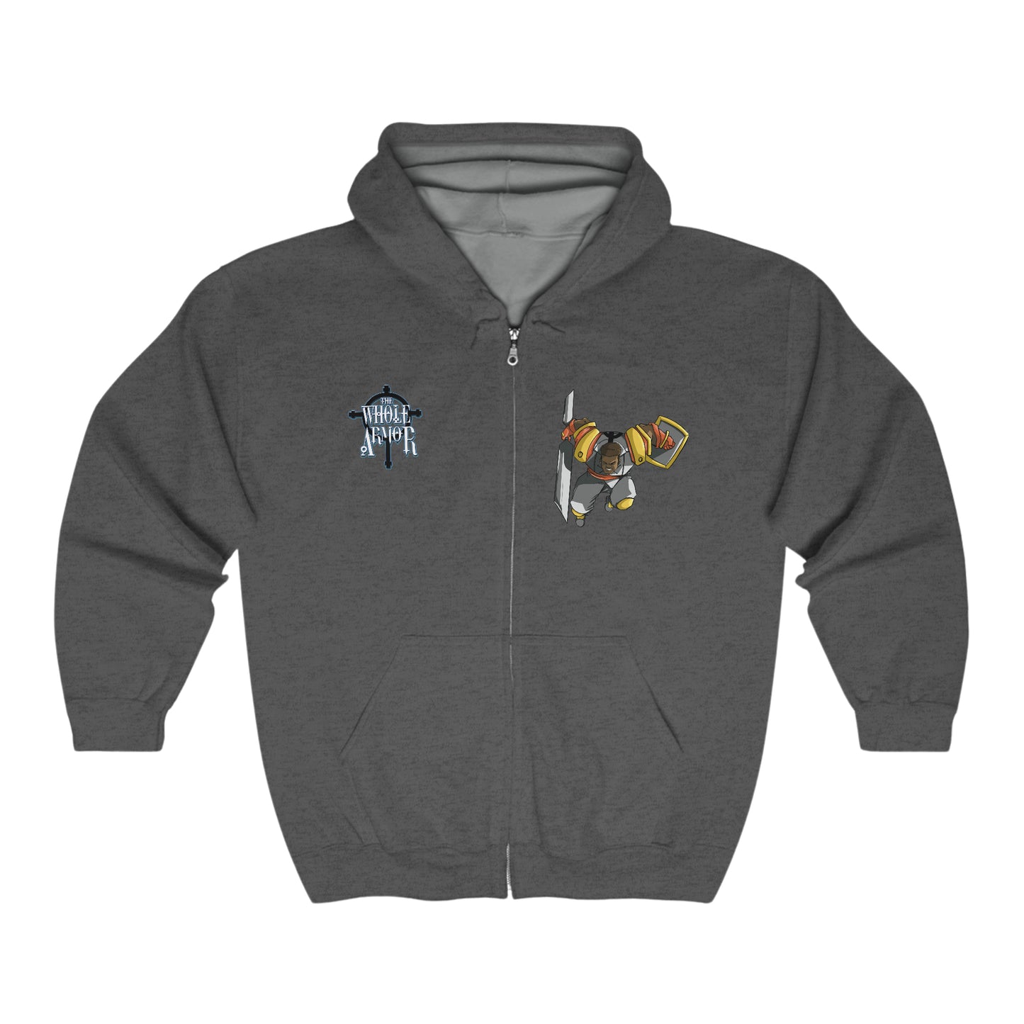 The Whole Armor (Cayden) Full Zip Hooded Sweatshirt