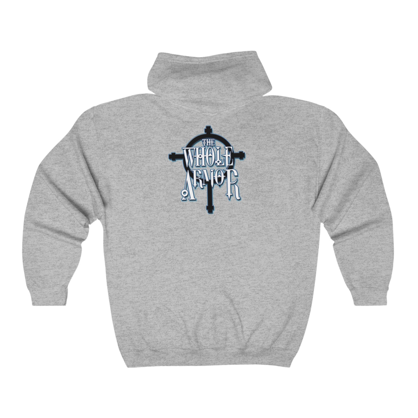 The Whole Armor (Saul) Full Zip Hooded Sweatshirt