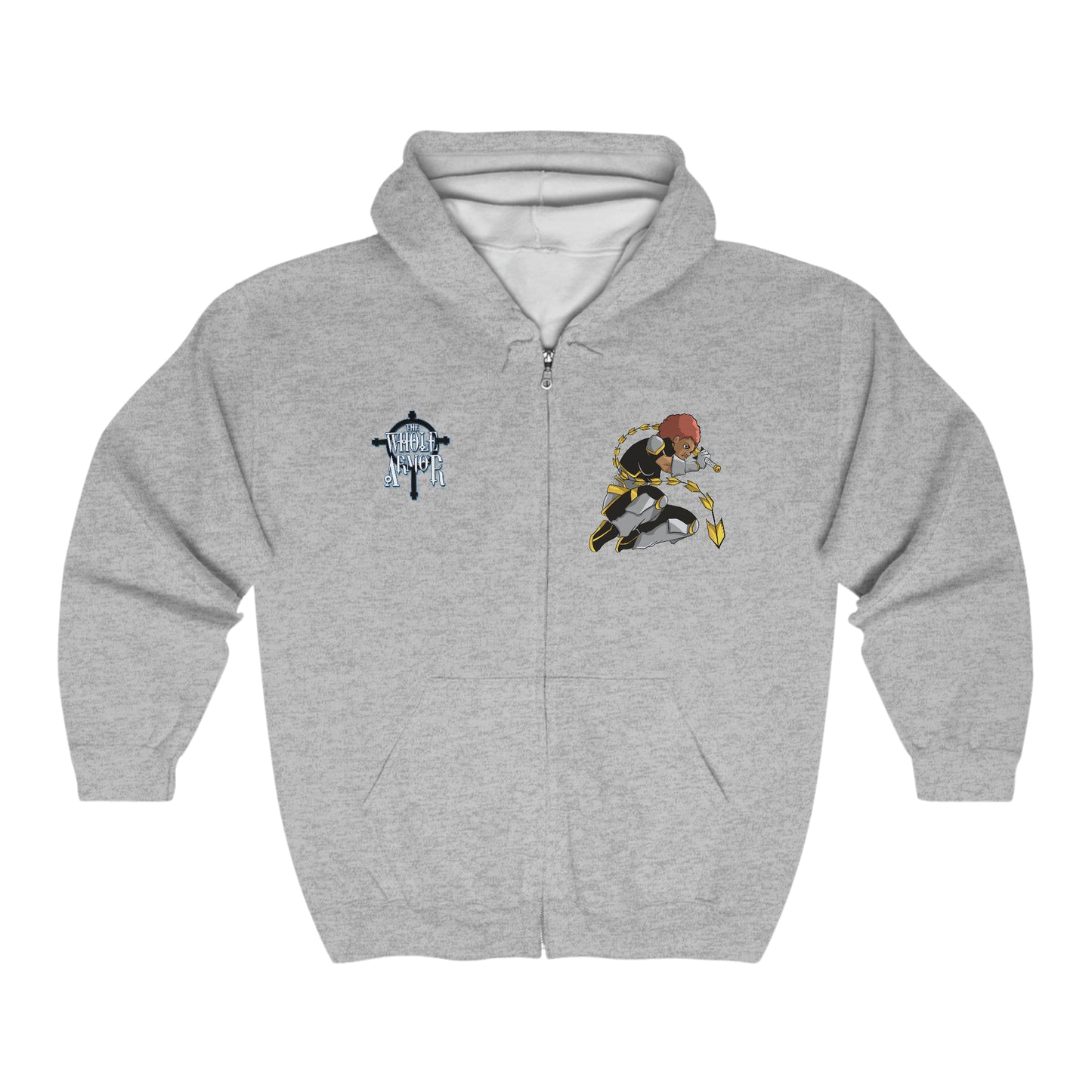 The Whole Armor (Mom) Full Zip Hooded Sweatshirt