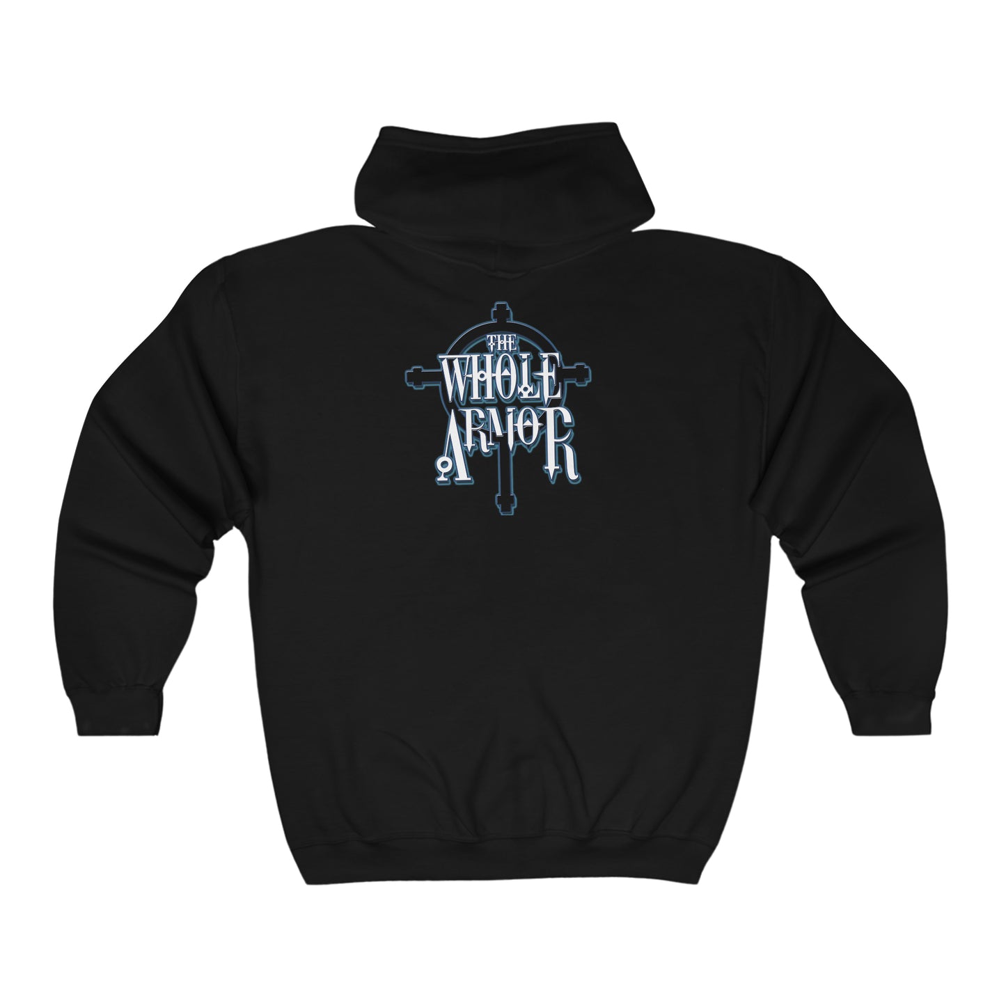 The Whole Armor (Saul) Full Zip Hooded Sweatshirt